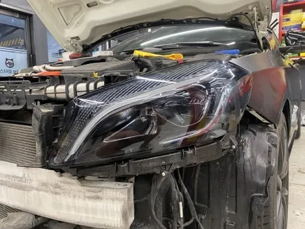 동탄 랩핑 / A45 AMG 랩핑 보험수리 진행 / 라이트필름 시공 / 동탄, 오산, 수원, 용인, 향남, 봉담, 평택
