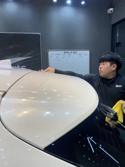 오토카지 제네시스 GV70 프리빌리지 유리막코팅 시공 / 동탄, 오산, 수원, 용인, 향남, 봉담, 평택