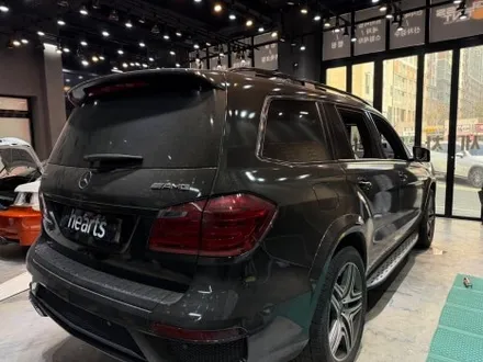 동탄 석회수 전체랩핑 / 벤츠 GL63 AMG 석회수 및 낙수 전체랩핑 제거 후 전체랩핑 재시공 / 동탄 산척동