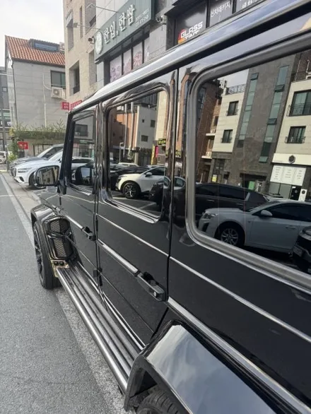 천안 평택 광택 유리막코팅  벤츠 G바겐 브라부스 바디킷차량  실내가죽코팅 시공 / 동탄 산척동