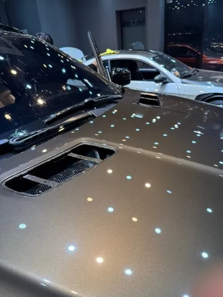 동탄 석회수 전체랩핑 / 벤츠 GL63 AMG 석회수 및 낙수 전체랩핑 제거 후 전체랩핑 재시공 / 동탄 산척동