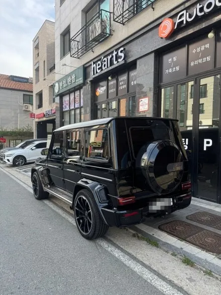 천안 평택 광택 유리막코팅  벤츠 G바겐 브라부스 바디킷차량  실내가죽코팅 시공 / 동탄 산척동