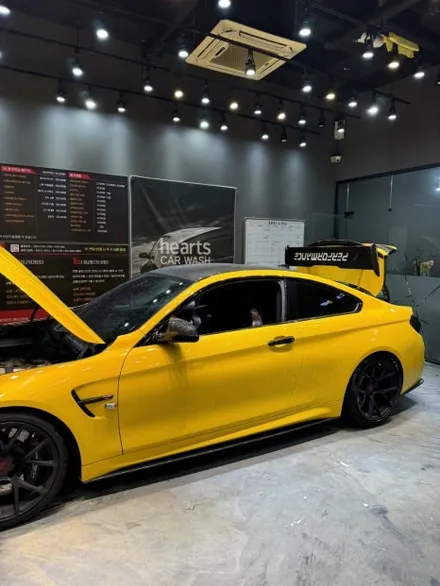 동탄 랩핑제거,테일램프 교환 / 동탄 BMW F82 M4 전체랩핑 제거 , 테일램프 교체작업 후기 / 동탄 산척동