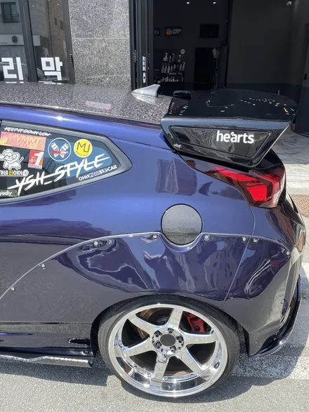 동탄 광택,유리막코팅 / 벨로스터 JS 튜닝카 전체세미광택 + 유리막코팅 / 동탄, 오산, 수원, 용인, 향남, 봉담, 평택