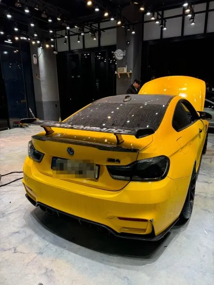 동탄 랩핑제거,테일램프 교환 / 동탄 BMW F82 M4 전체랩핑 제거 , 테일램프 교체작업 후기 / 동탄 산척동
