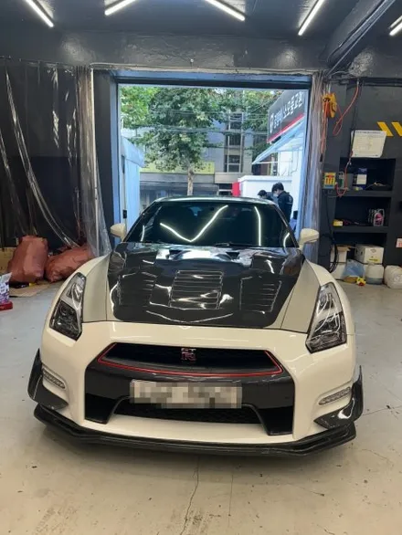 동탄 전체데칼 랩핑 제거 / 동탄 GTR R35 전체데칼 랩핑 제거 작업 후기 / 동탄 산척동