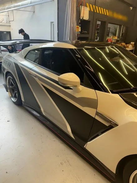 동탄 전체데칼 랩핑 제거 / 동탄 GTR R35 전체데칼 랩핑 제거 작업 후기 / 동탄 산척동