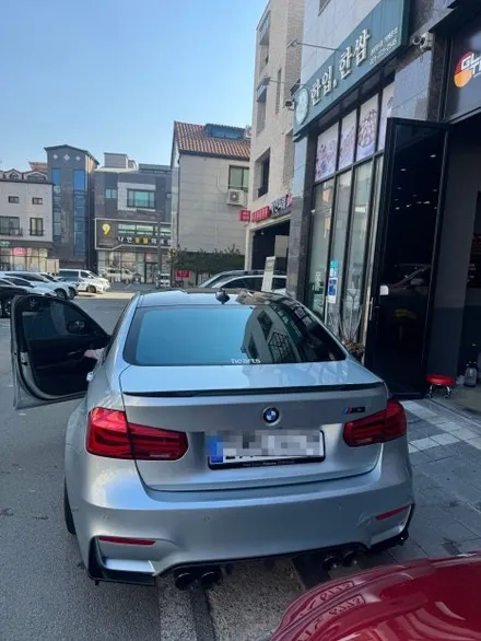 동탄 썬팅 PPF 유리막코팅 / 동탄 BMW M3(F80) 글라스틴트 레이니블루 전체 재시공,생활보호PPF,전체유리막코팅 시공 후기 / 동탄 산척동