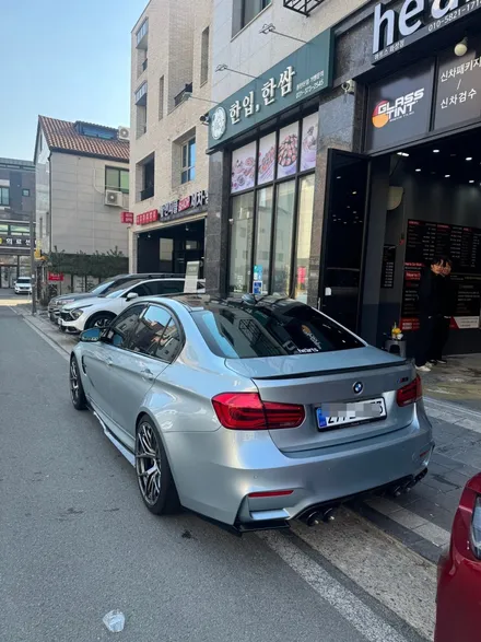 동탄 썬팅 PPF 유리막코팅 / 동탄 BMW M3(F80) 글라스틴트 레이니블루 전체 재시공,생활보호PPF,전체유리막코팅 시공 후기 / 동탄 산척동