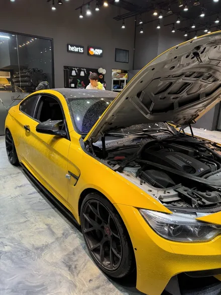 동탄 랩핑제거,테일램프 교환 / 동탄 BMW F82 M4 전체랩핑 제거 , 테일램프 교체작업 후기 / 동탄 산척동