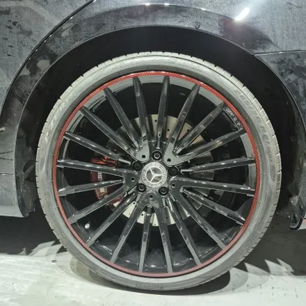 동탄 크롬죽이기 포인트 랩핑 / 벤츠 W223 S클래스 63AMG 바디킷 컨버전차량 전체크롬딜리트,포인트랩핑,실내랩핑 시공 / 동탄 산척동