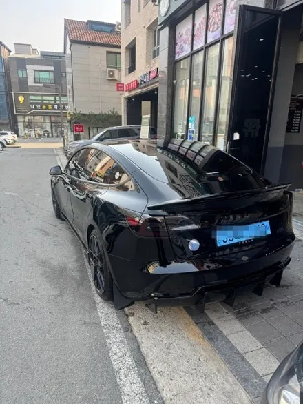 동탄 광택 / 테슬라 모델3 퍼포먼스 외관 컨디션 올리기 작업 시공 후기 / 동탄 산척동