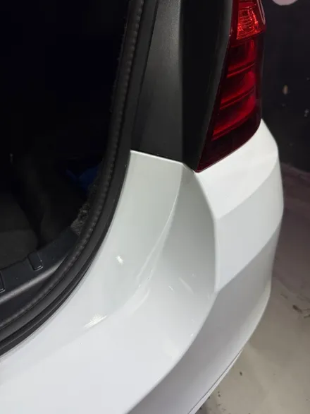 천안 안성 랩핑 BMW 5시리즈 뒷범퍼 일반수리 후 랩핑 재시공 후기 / 동탄 산척동