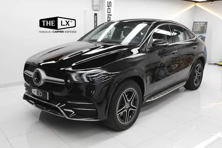 GLE400d 쿠페 썬팅 더엘엑스 퀀텀 부천 벤츠 전시장 출고 차량