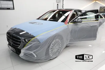 벤츠 S350d 썬팅 더엘엑스 LX 방탄필름 [인천 S클래스 신차 출고 차량]