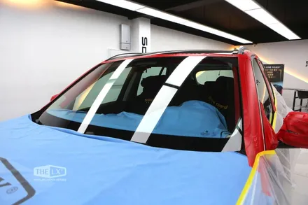 안전한 자동차썬팅 강력추천 더엘엑스(THE LX)제니스IR BMW X5 시공!