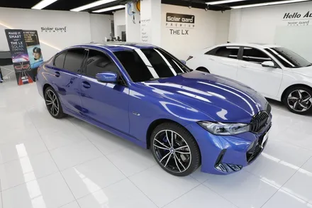 부천 썬팅 전문점 BMW 330e 솔라가드 LX 시공으로 여름 준비!