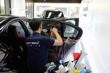 BMW F80 M3 썬팅 솔라가드프리미엄 퀀텀 재시공 신차검수는 신월점에서 받기