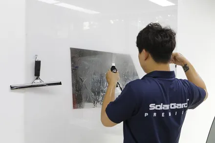 미니쿠퍼 반사썬팅 \