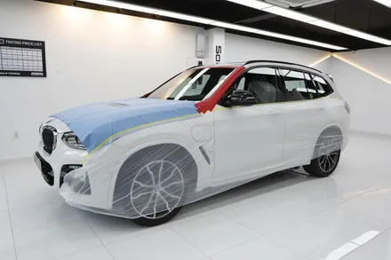 부천 X3 썬팅 bmw 30e 솔라가드 더엘엑스 퀀텀