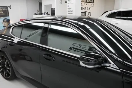 일산 bmw 크롬죽이기 M850i 크롬딜리트 랩핑(헬로배터리)