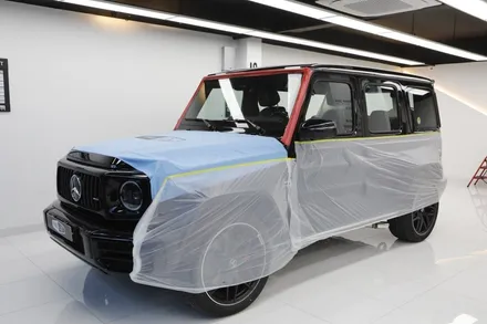 G63AMG 썬팅 솔라가드 퀀텀 작업 완료