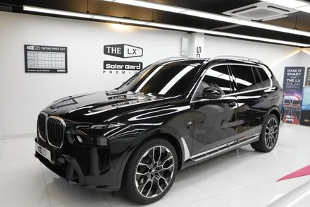 솔라가드프리미엄 퀀텀 블랙 LX 조합! BMW X7 썬팅(카슈타인)