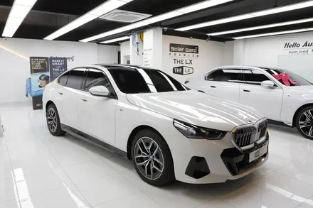 bmw i5 신차 출고 솔라가드 제니스ir 썬팅 전파간섭 걱정 없음(카슈타인)