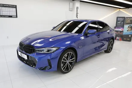 부천 썬팅 전문점 BMW 330e 솔라가드 LX 시공으로 여름 준비!