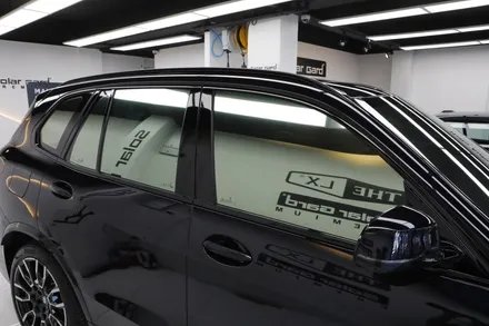 bmw X5 출고 썬팅(솔라가드 보그)