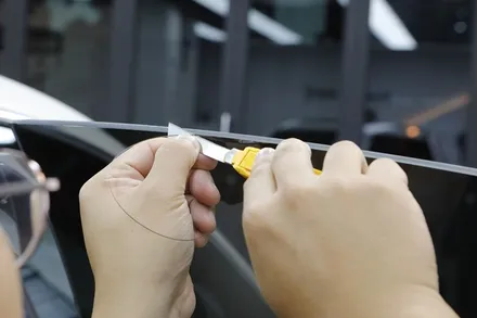 인천 벤츠 CLS53AMG 썬팅 퀀텀 했어요.