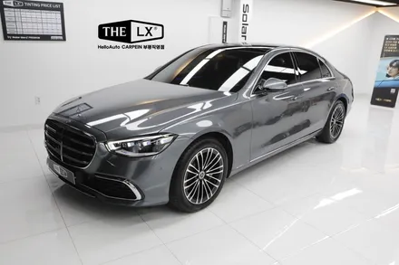 벤츠 S350d 썬팅 더엘엑스 LX 방탄필름 [인천 S클래스 신차 출고 차량]