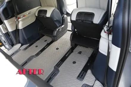 더 뉴 카니발 3열탈부착레일(부천 카니발 하이브리드 튜닝)