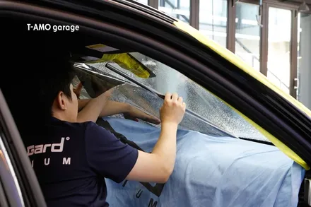 BMW F80 M3 썬팅 솔라가드프리미엄 퀀텀 재시공 신차검수는 신월점에서 받기