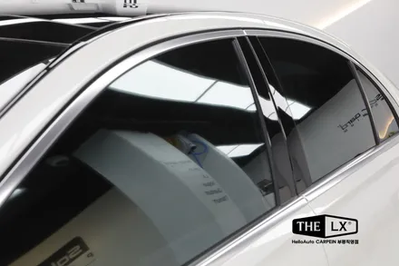 벤츠 S클래스 S400d 썬팅 더엘엑스 퀀텀 옳아!