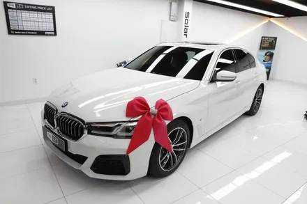 자동차 썬팅 추천(더엘엑스 LX) 부평직영점 BMW 520i 작업 후기