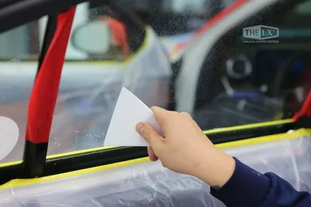 인천썬팅 솔라가드프리미엄 LX 벤츠 C200 시공