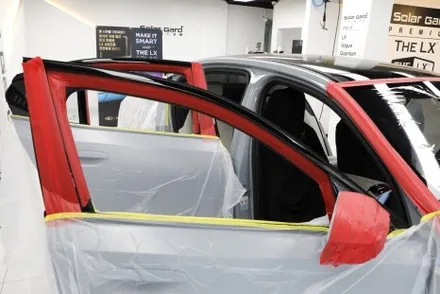 인천구월동썬팅BMW520i작업은헬로오토에맡기세요