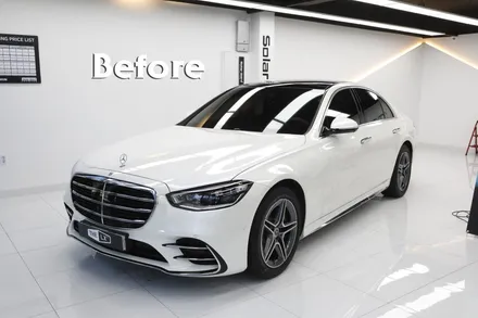 벤츠 S클래스 PPF 시공 Feat.더엘엑스 S400d