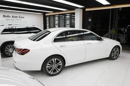 벤츠 E250 출고 썬팅은 솔라가드 퀀텀 40% 프로모션 받고 카슈타인에서 작업하는게 좋지!