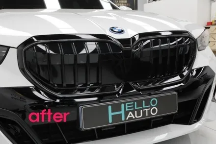 BMW 5시리즈 아이코닉글로우 그릴 랩핑(헬로오토)