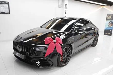 벤츠 썬팅 CLA 45AMG 신차패키지 솔라가드 퀀텀 더엘엑스 부평직영점 후기