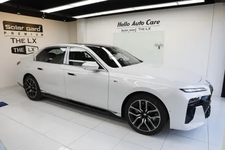 BMW 프로모션 많이 받고 출고한 740i 썬팅(카슈타인)