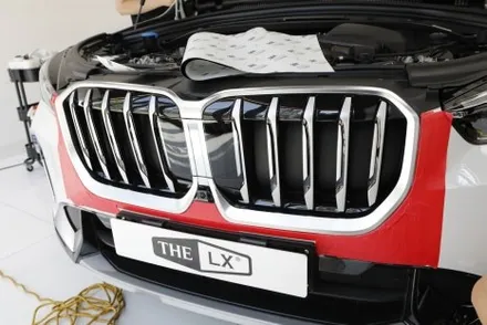 BMW X1 크롬죽이기 U11 부분 랩핑 인천 부평 자동차 랩핑
