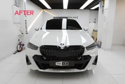 BMW 5시리즈그릴 랩핑(BMW아이코닉글로우)
