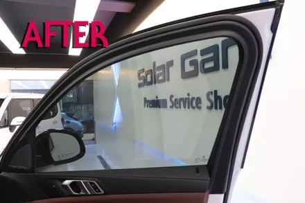 BMW x5 자동차썬팅 디테일림 신차검수 확인하세요!
