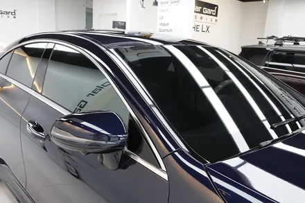 벤츠 CLS450 카반사이트블루 인천썬팅 솔라가드 퀀텀 진심 완전 딱 어울려!