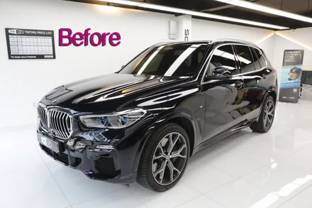 bmw x5 썬팅 추천 솔라가드 프리미엄 퀀텀 블랙 멋있다!