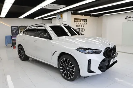 부천 랩핑 BMW X6 페이스리프트 크롬죽이기(블랙팩 작업)
