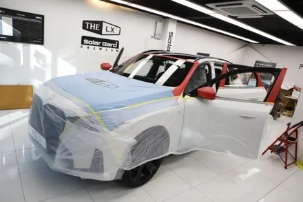 BMW X3 M50 출고 서비스(솔라가드 LX 썬팅)
